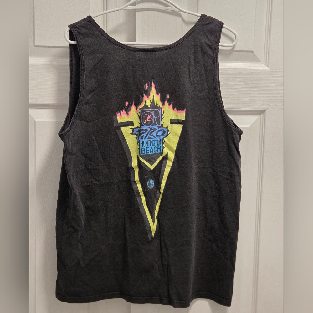 Vintage 1990 OP Tank Top - OP Pro Huntington Beach - Size Large 90's Surf Cali